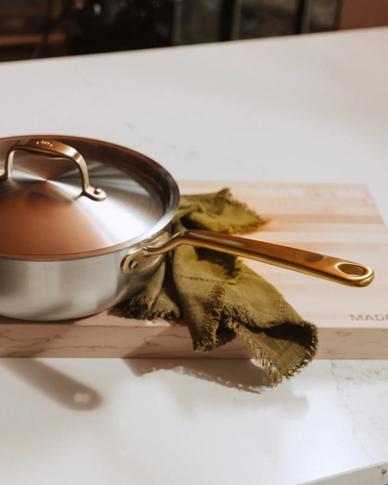 3 QT Stainless Clad Saucier