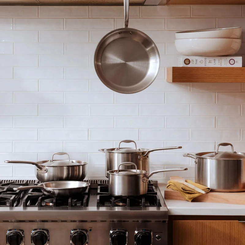 Stainless Clad 10-Piece Set