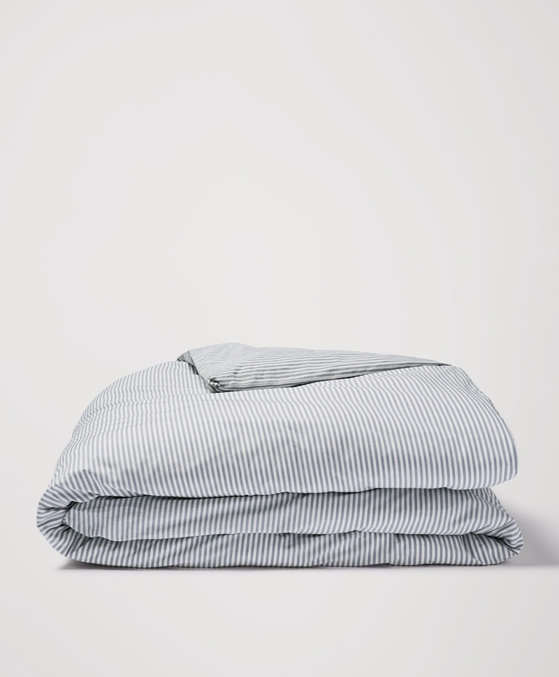 Organic Cool-Air Percale Duvet Cover, Queen