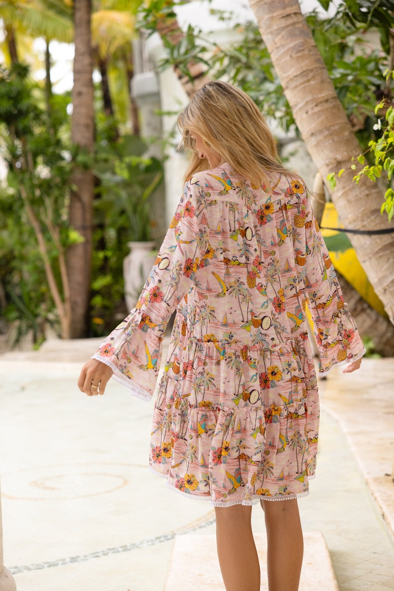 Wastin' Away Again Margaritaville Tunic Dress