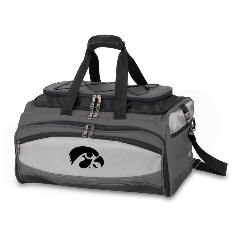 NCAA Portable Charcoal Grill & Cooler Tote