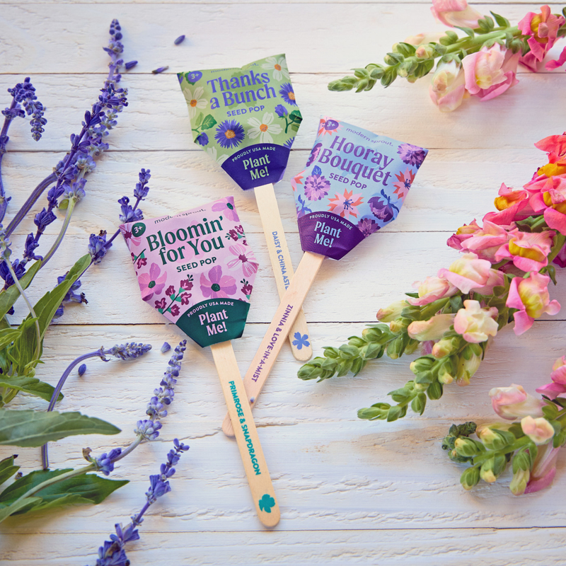 Branded  Garden Seed Pop