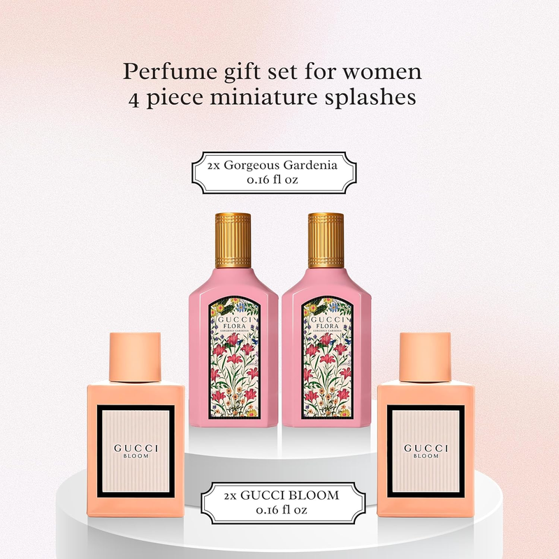 Gucci: Bloom and Flora Mini EDP Gift Set