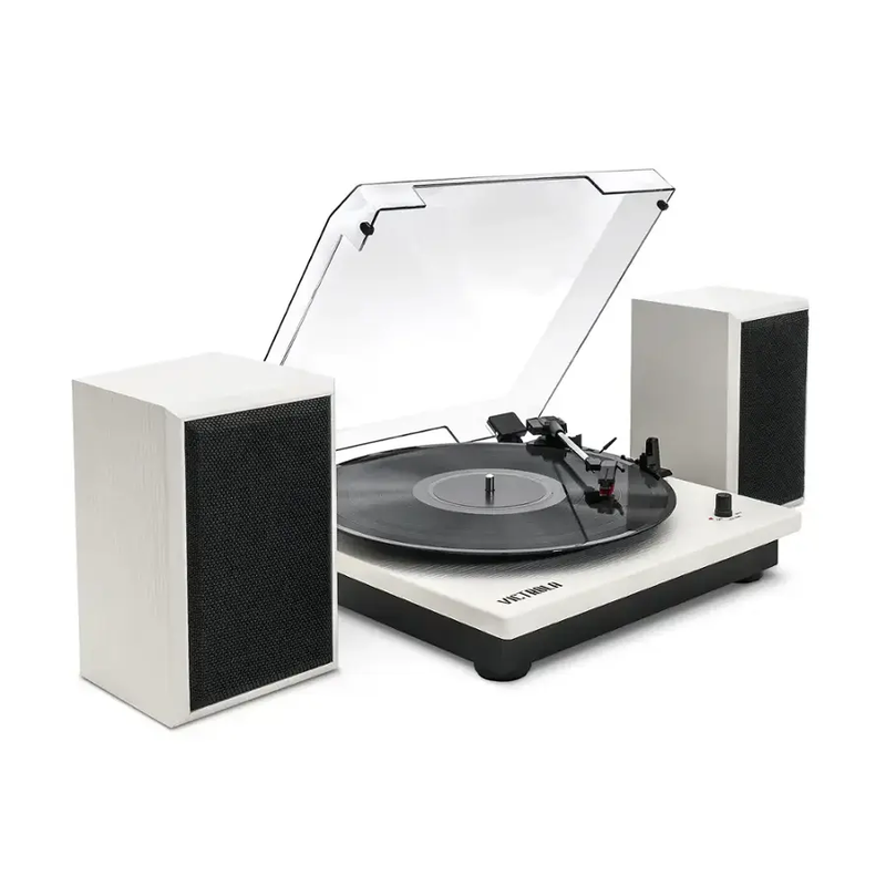Montauk Bluetooth Turntable System with Speakers