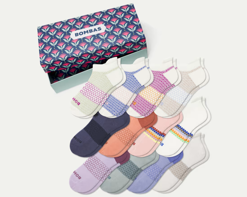 Women's Ankle Sock 12-Pack Gift Box