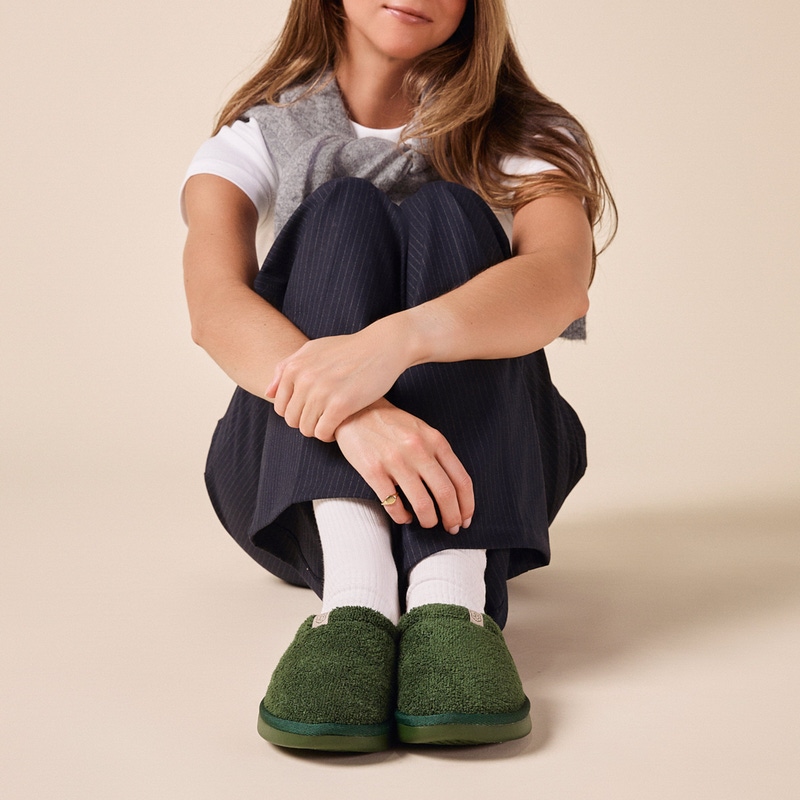 Essential Hotel Slipper, Emerald