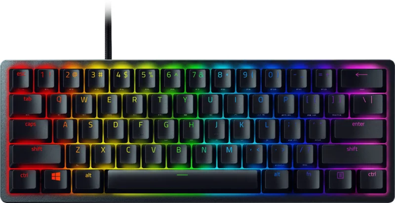 Huntsman Mini Wired Optical Clicky Switch Gaming Keyboard with Chroma RGB Backlighting