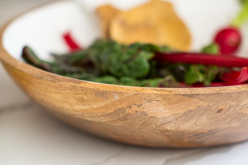 Large Salad Bowl + Servers Set