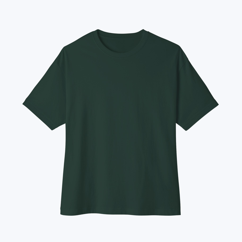 Branded Unisex Oversized Boxy Tee