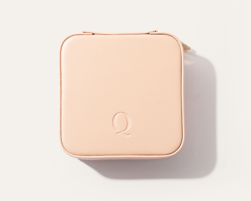 Leather Jewelry Travel Case