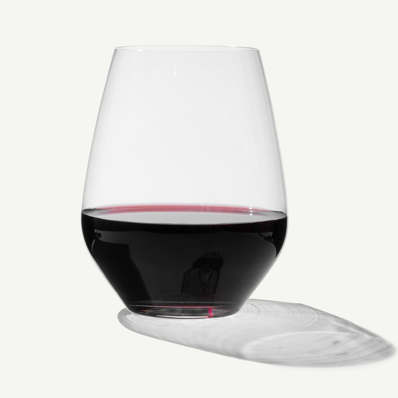 Stemless Crystal Wine Glasses, Set of 4