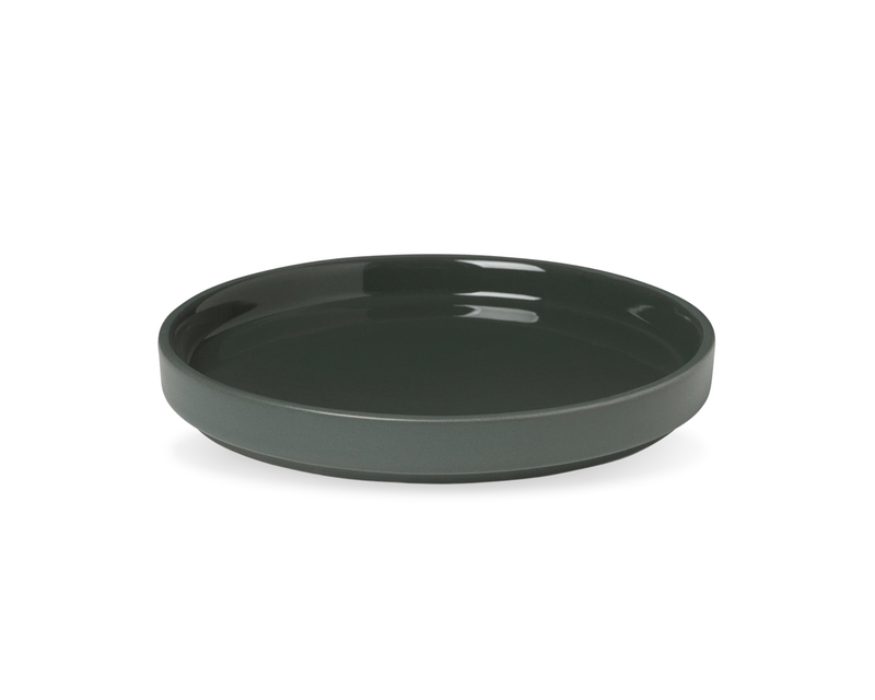 PILAR Stoneware Plates, Set of 4 Snack Plate