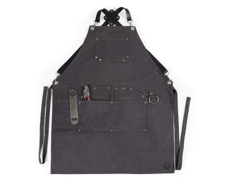 Collins Waxed Canvas Mixologist Apron