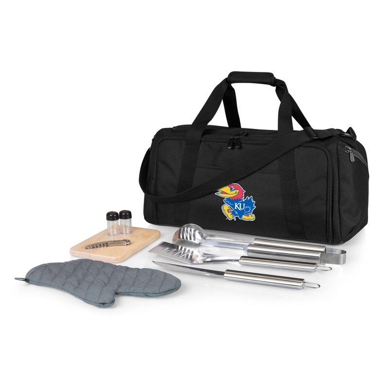 NCAA BBQ Kit Grill Set & Cooler