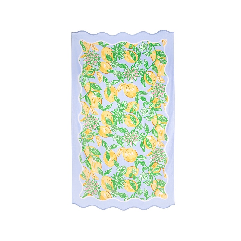 Scalloped Beach Towel