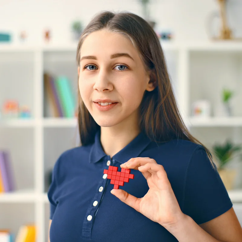 PIXIO 100 Magnetic Block Construction Set 
