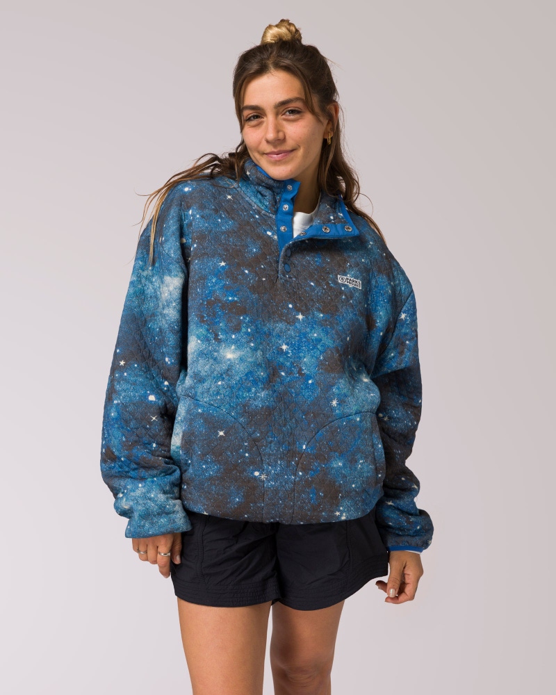 Joshua Tree Dark Sky Quilted Pullover