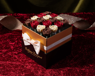 Holiday Belgian Chocolate Roses