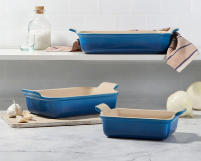Heritage 3-Piece Rectangular Baking Dish Set