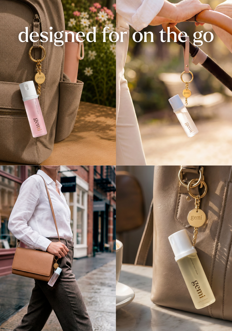 Hand sanitizer + Serum™ With Key Ring Set