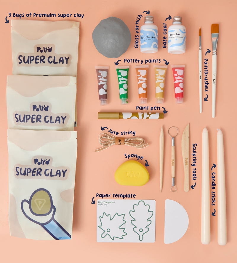 Thanksgiving Tablescape Clay Kit