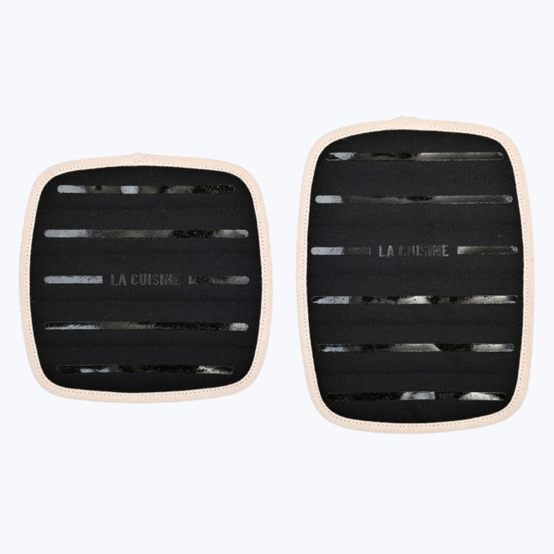 Branded La Cuisine Potholder Hot Pad Set