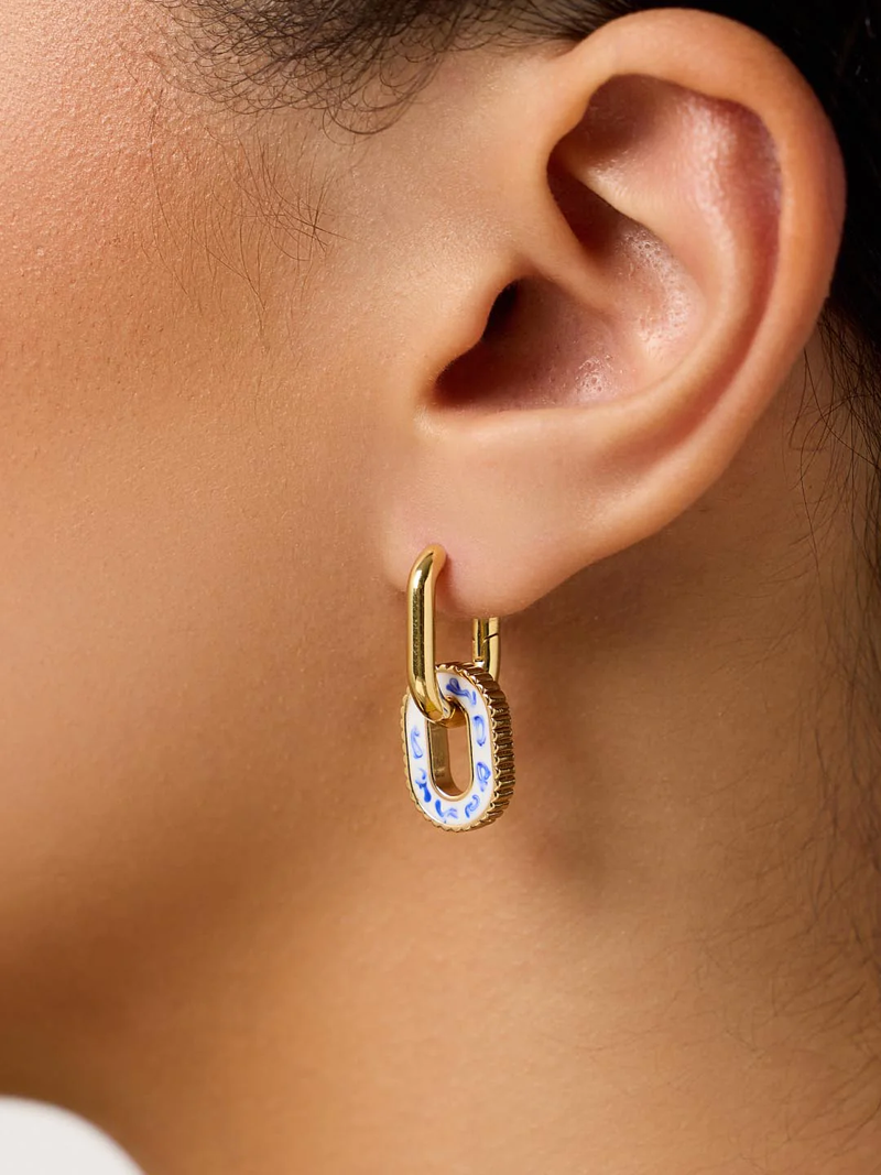 Ash Double Hoop Earrings