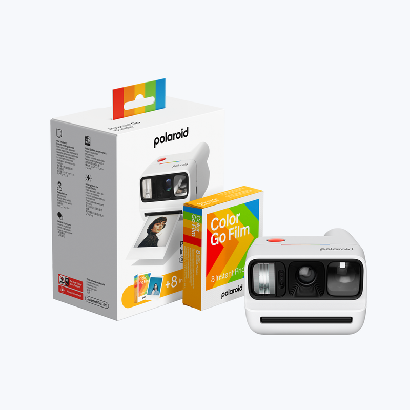 Branded Polaroid Go Generation 3 Instant Camera + Color Film Bundle