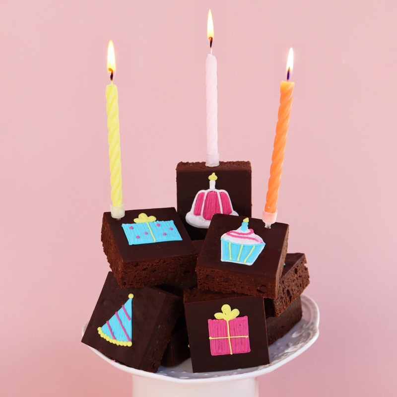 Birthday Brownies