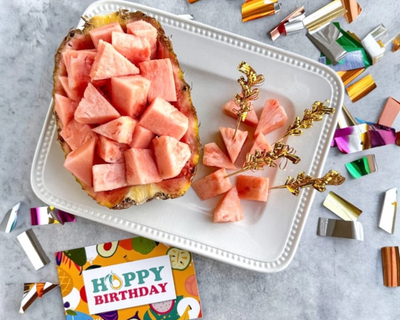 Happy Birthday Pinkglow® Pink Pineapple Gift Box