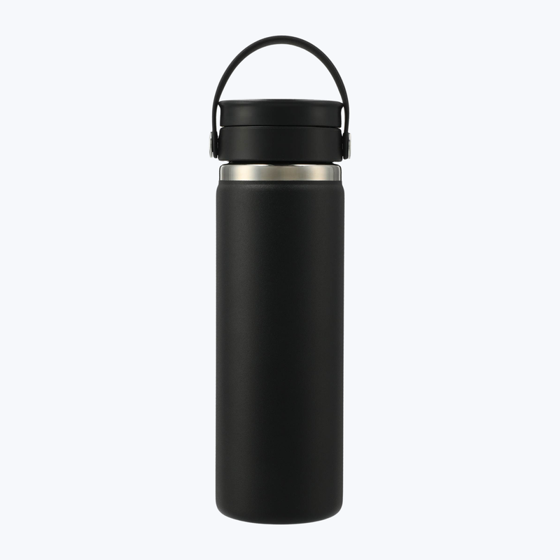 Branded Hydro Flask Wide Mouth 20 oz Bottle with Flex Sip Lid
