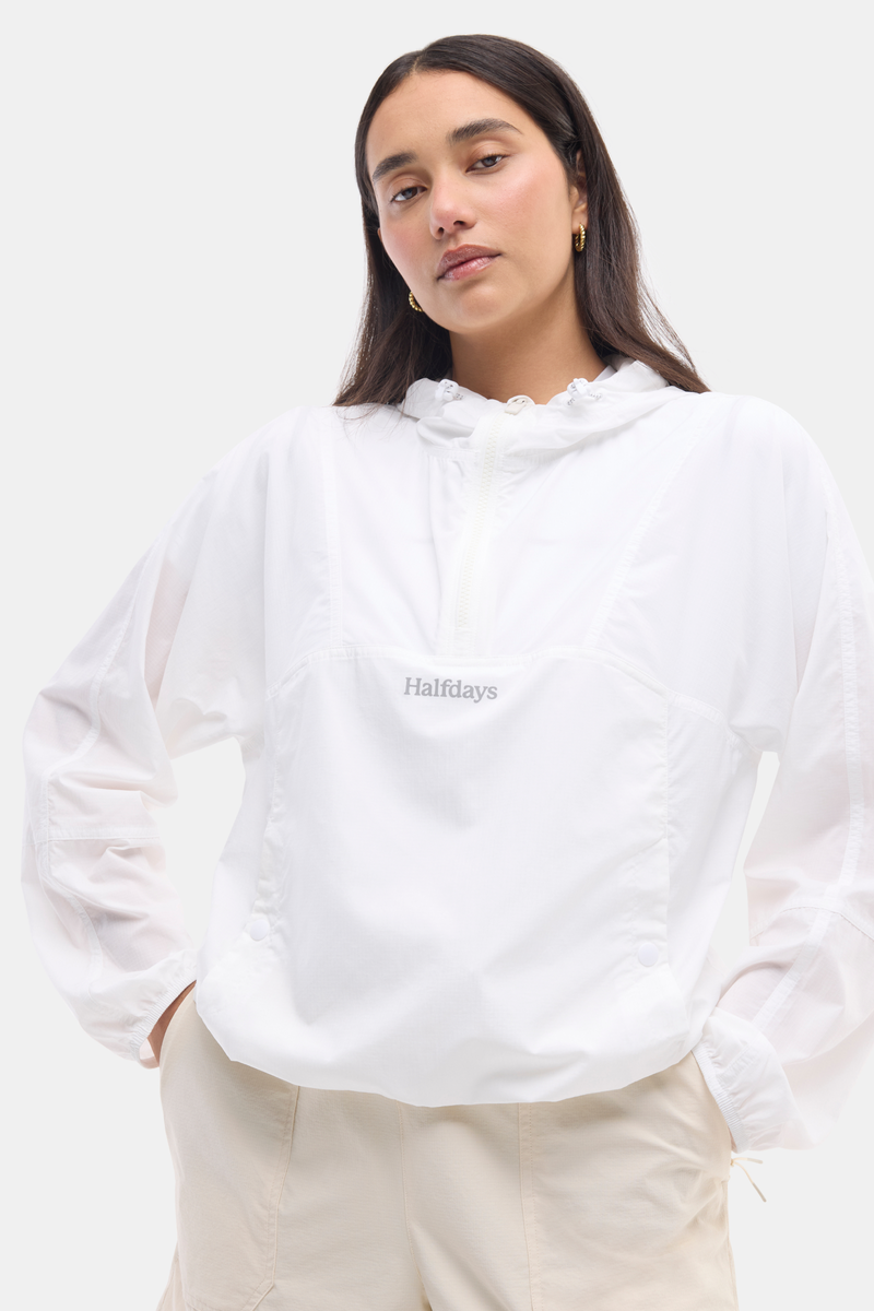 Joyner Windbreaker, White