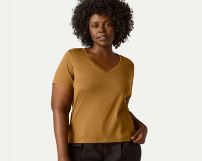Women's Pima Cotton Crew Neck T-Shirt