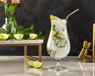 Terran Hurricane Cocktail Glasses, Set of 4