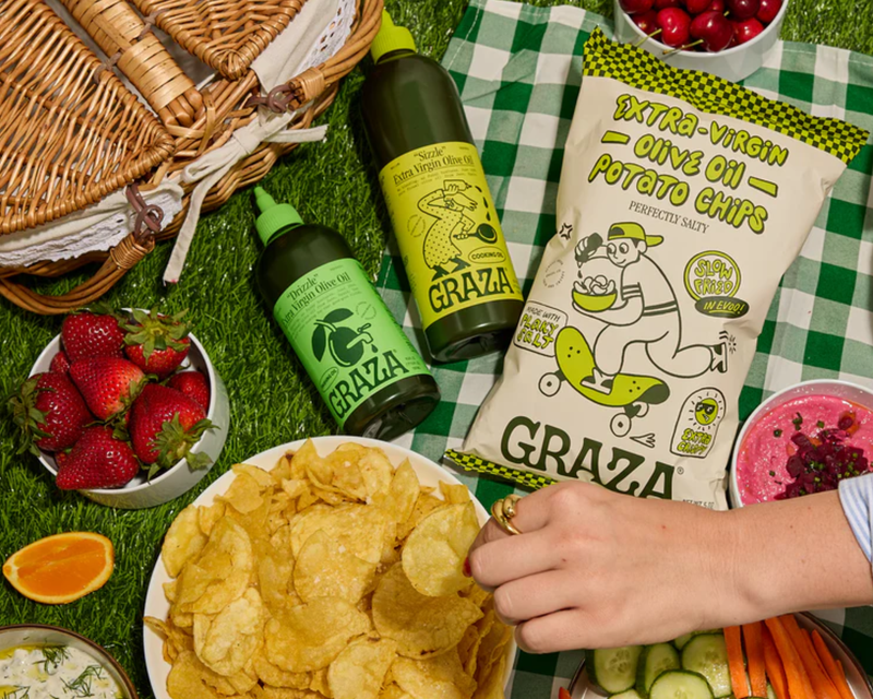 The Duo + Chips Olive Oil Set