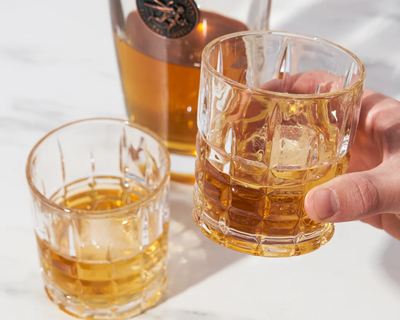 Highland Crystal Tumblers, Set of 4