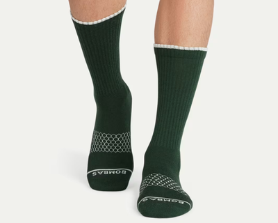 Men's Merino Wool Blend Calf Socks