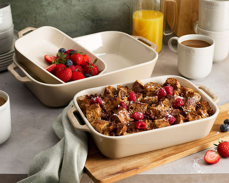 Ceramic 3-Piece Rectangular Baking Dish Set