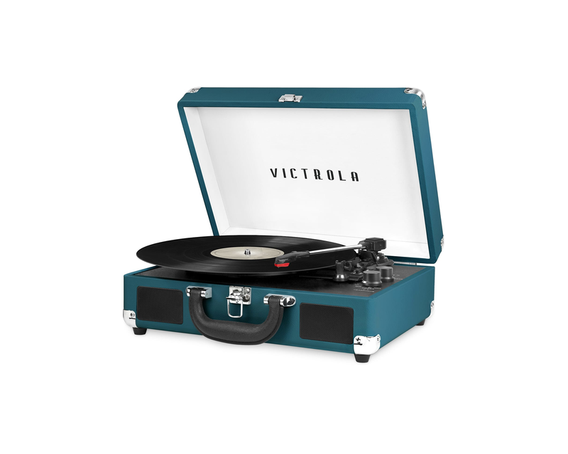 Bluetooth Suitcase Stereo Turntable