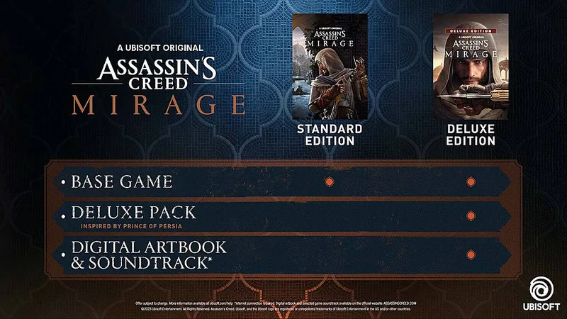 Assassin's Creed Mirage Standard Edition for Xbox One, Xbox Series X