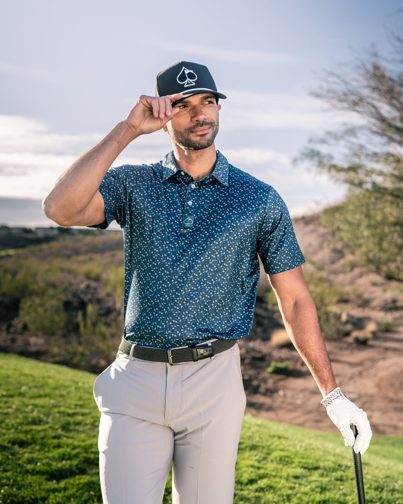 Manta Ray Men's Performance Golf Polo