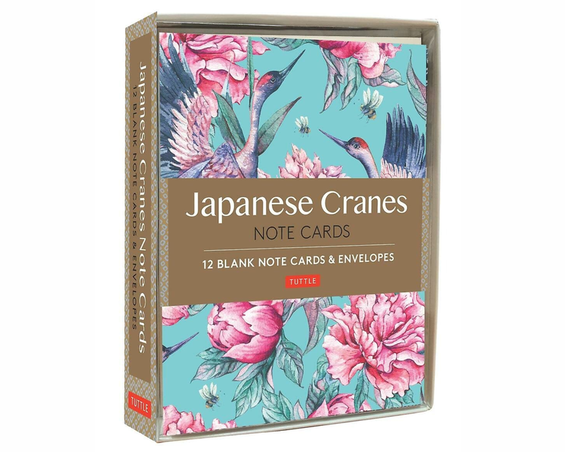 Japanese Cranes Note Cards