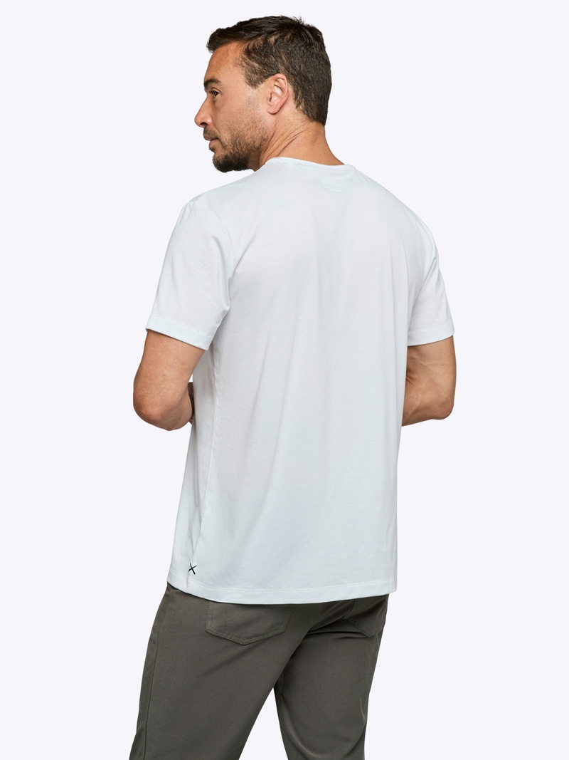 Men's AO Forever Classic-Fit Short Sleeve Tee, White