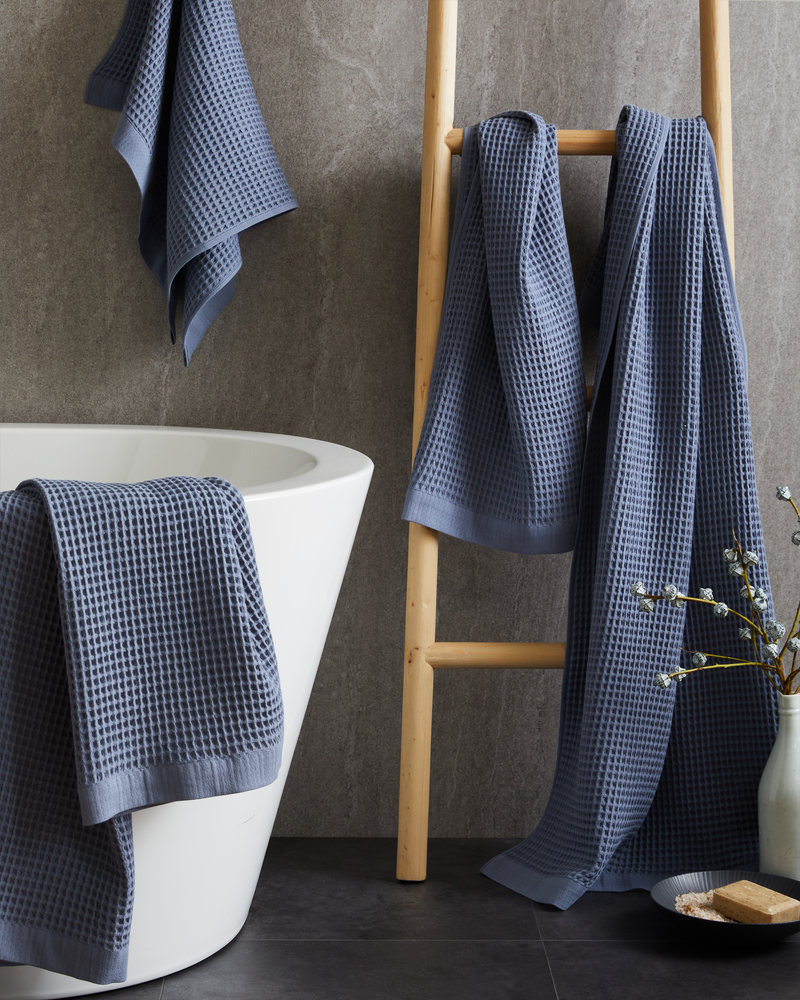 Organic Turkish Waffle Bath Towel Bundle