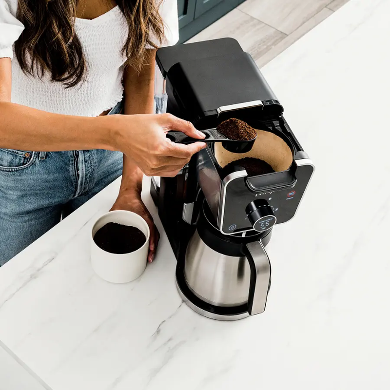 DualBrew PRO 12-Cup Specialty Coffee System with Thermal Carafe, K-Cup Compatible, Hot Water System & Frother