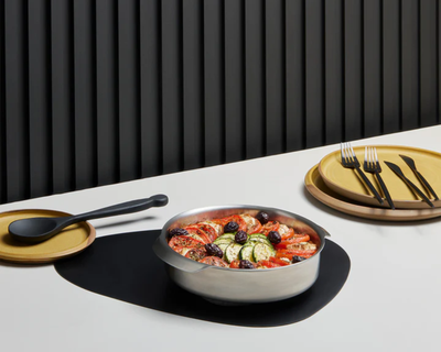 8-Inch Round Stainless Steel Pan