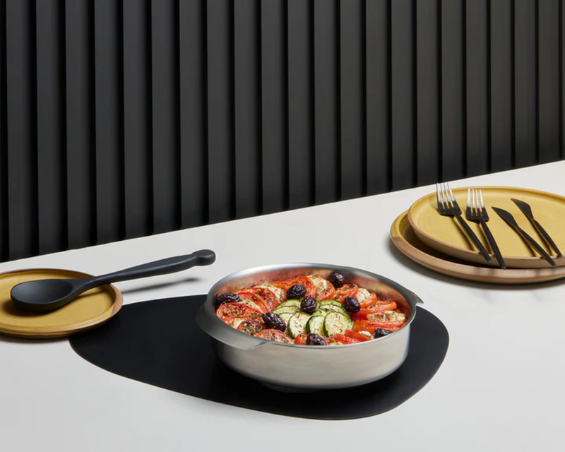 8-Inch Round Stainless Steel Pan