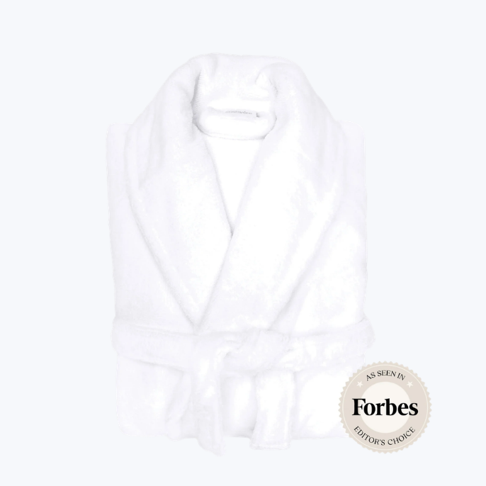 Branded Velour Robe
