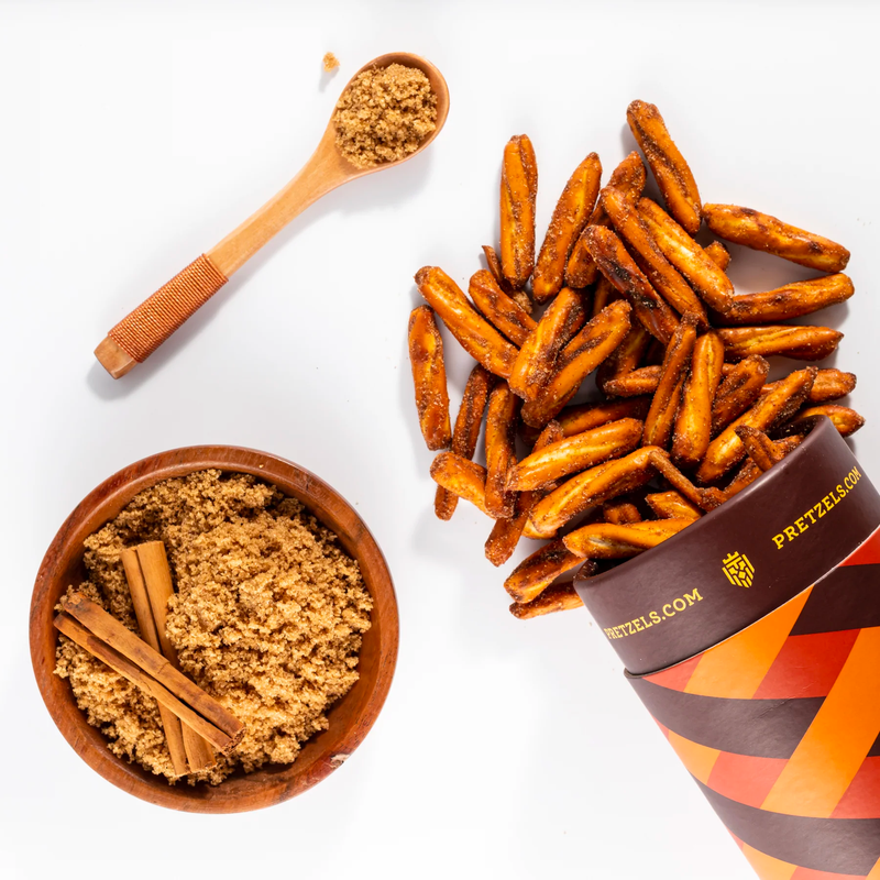 Pretzel Tube | Buttered Cinnamon Sugar Twist