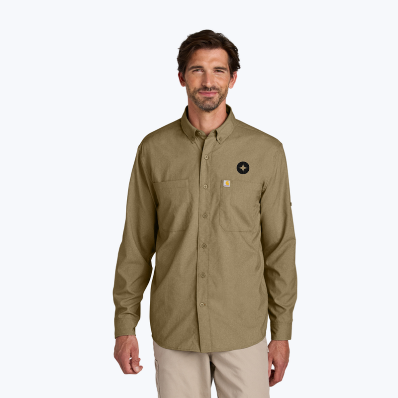 Branded Carhartt Force Sun Defender Long Sleeve Shirt